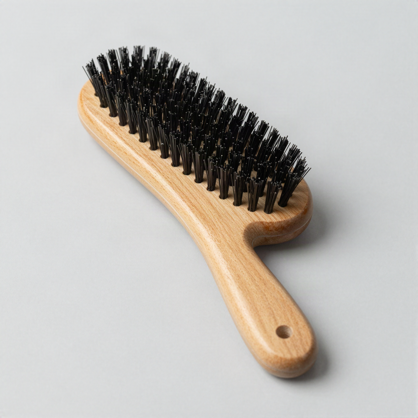 Double-Sided Pin and Bristle Brush