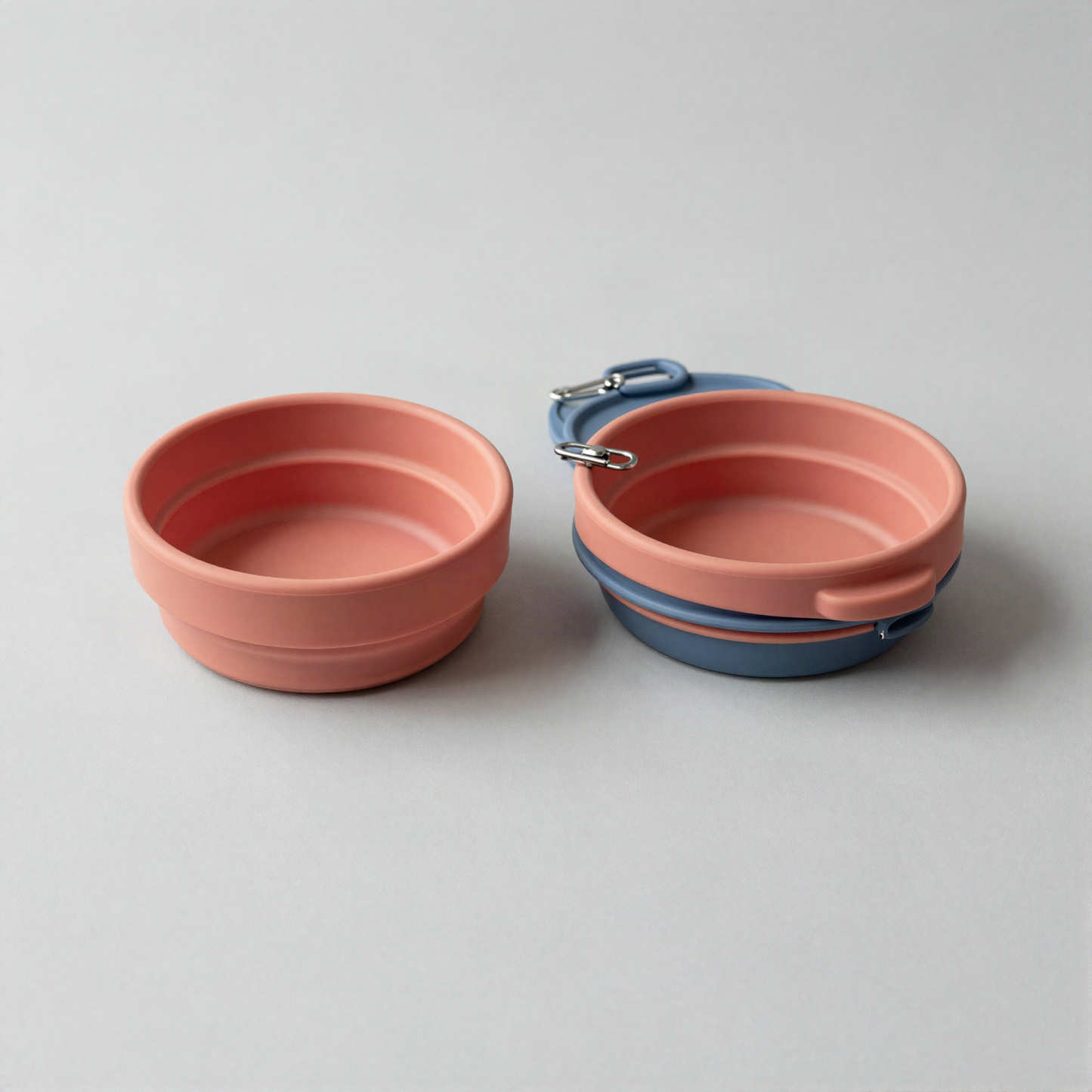 Collapsible Silicone Bowl Pair